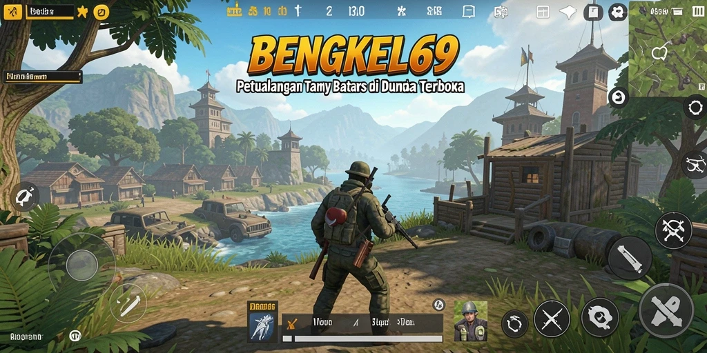 Gameplay seru di dunia terbuka BENGKEL69 dengan berbagai aktivitas menarik.