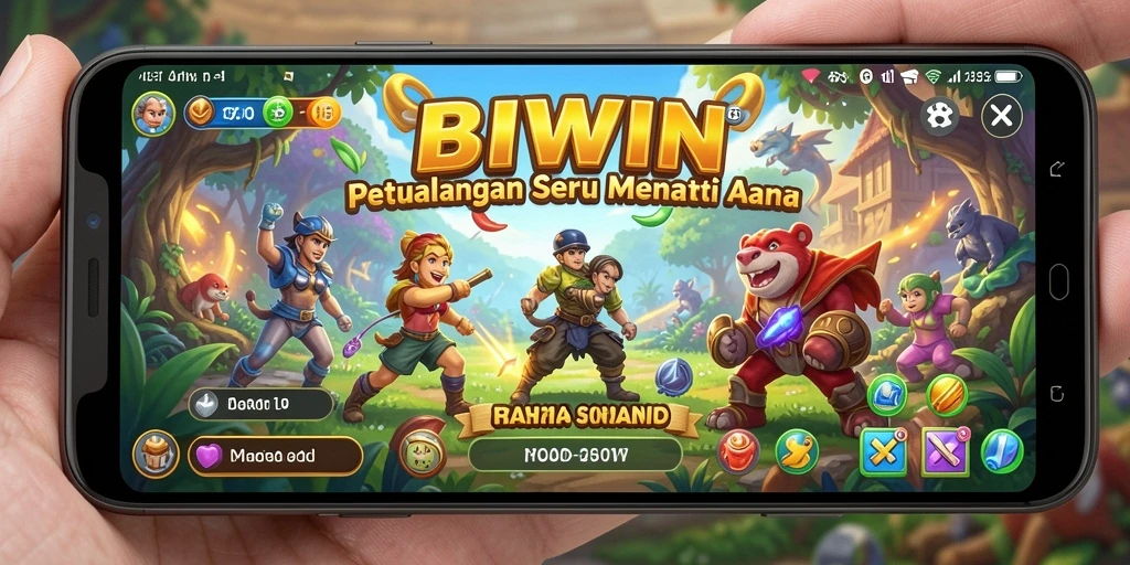 Gameplay menarik dari BIWIN dengan berbagai tantangan seru.