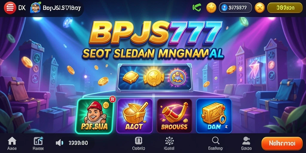 Tampilan gameplay Slot yang menarik dan penuh warna di BPJS777.