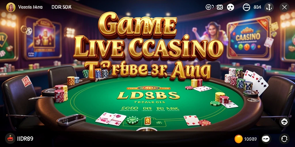 Gameplay Live Casino seru di IDR89 dengan dealer profesional.