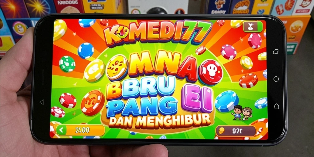 Tampilan gameplay Bingo yang mengasyikkan di KOMEDI77.