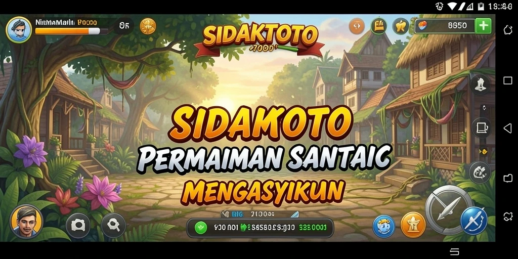 Tampilan menawan dari gameplay SIDAKTOTO yang menarik dan penuh warna.