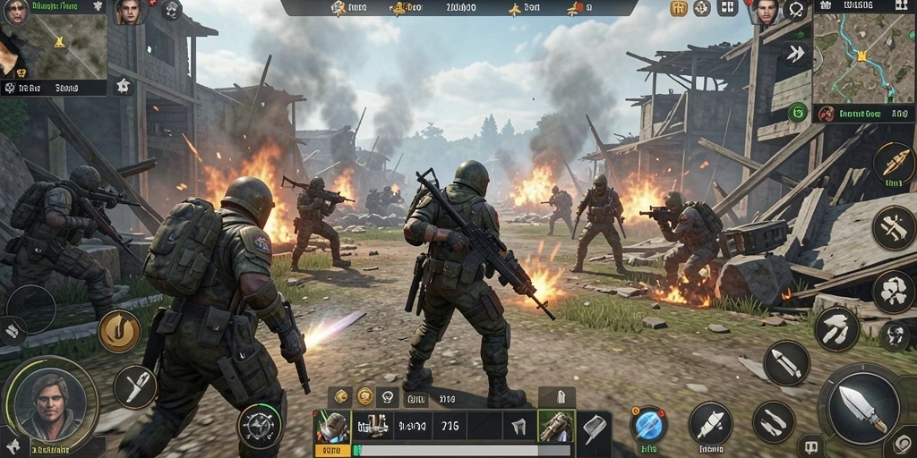 Tampilan gameplay Z18 yang menarik dan mendebarkan.