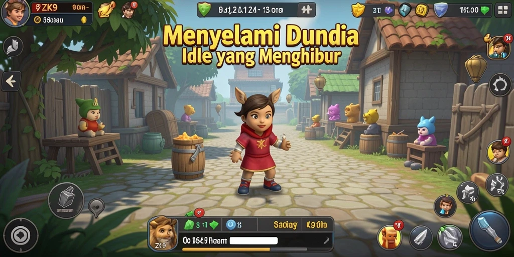 Tampilan gameplay ZK9 yang menarik dan menghibur.